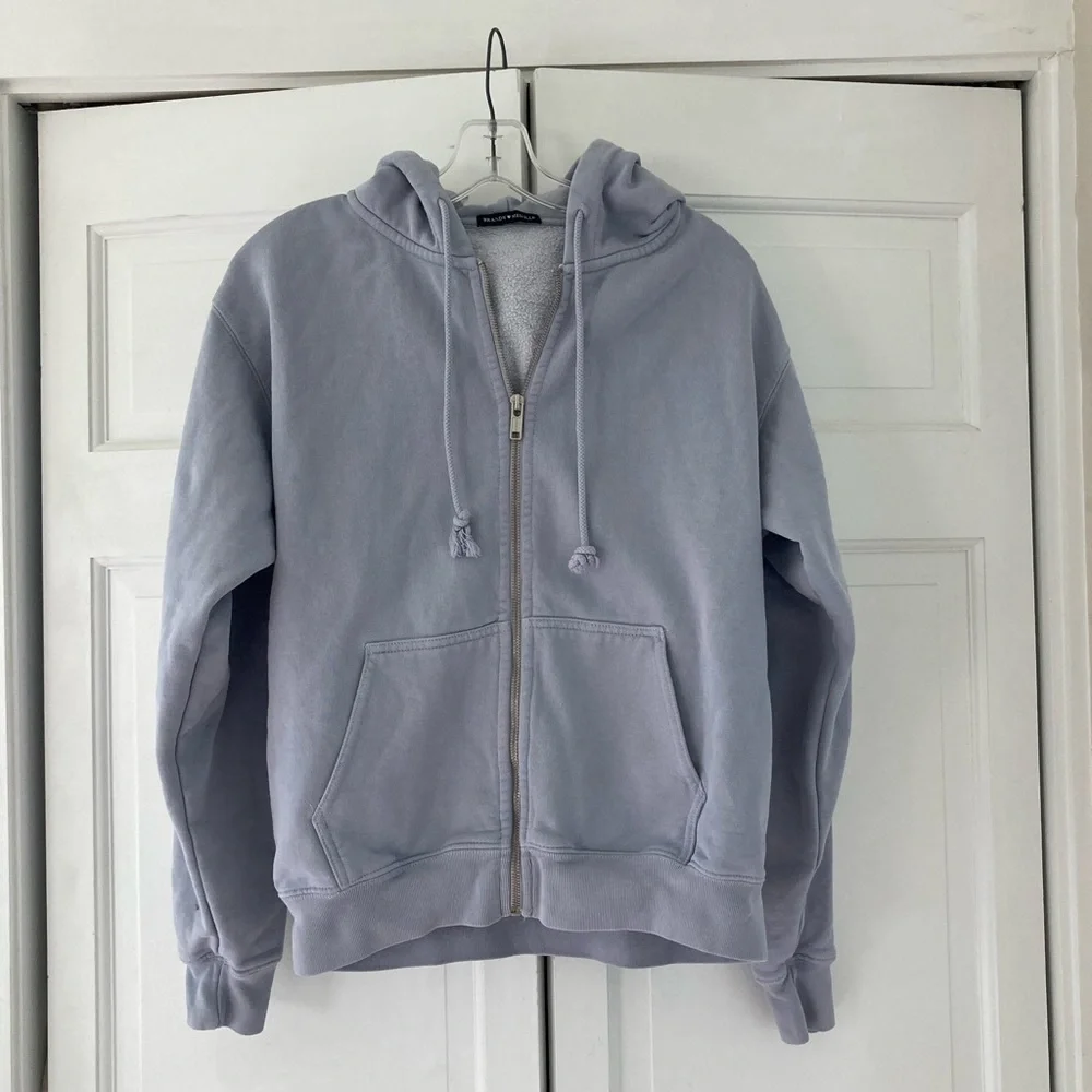 Brandy Melville | Christy Light Blue Hoodie - Picture 5 of 8